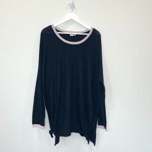 Cloth by design Black Lightweight Sweatshirt